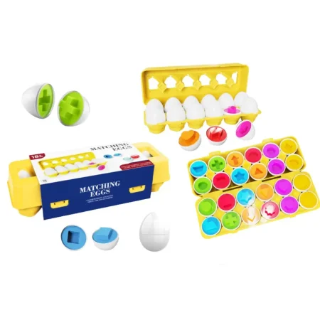 بيض تطابق الأشكال <br> <span class='text-color-warm'>سيتوفر قريباً</span>